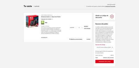 Reservas Nintendo Switch 2 Pagina Web Tienda 2