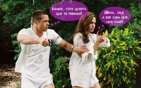 Brad Pitt y Angelina Jolie no se aguantan las ganas de pasar por la vicaría