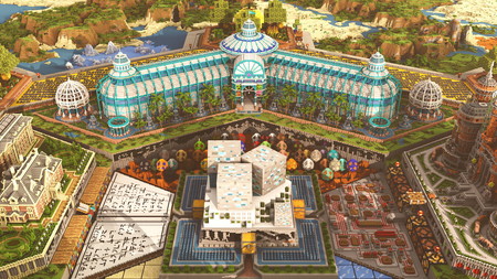 Minecraft celebra su décimo aniversario invitándonos a un espectacular parque temático virtual