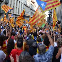 Traslado de empresas y caídas en bolsa: en Cataluña el dinero y la empresa huyen del proceso de secesión