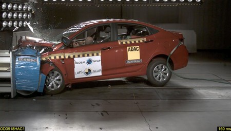 Latin NCAP deja con cero estrellas al Hyundai Accent hecho en Corea. El Ford Ka mejora su calificación