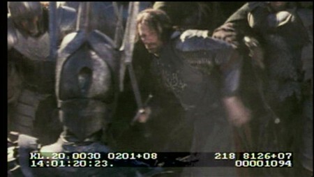 Aragon Sauron Combate Inedito Escena