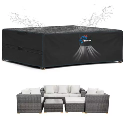 SIRUITON 180x120x74cm Funda Mesa Exterior Impermeable