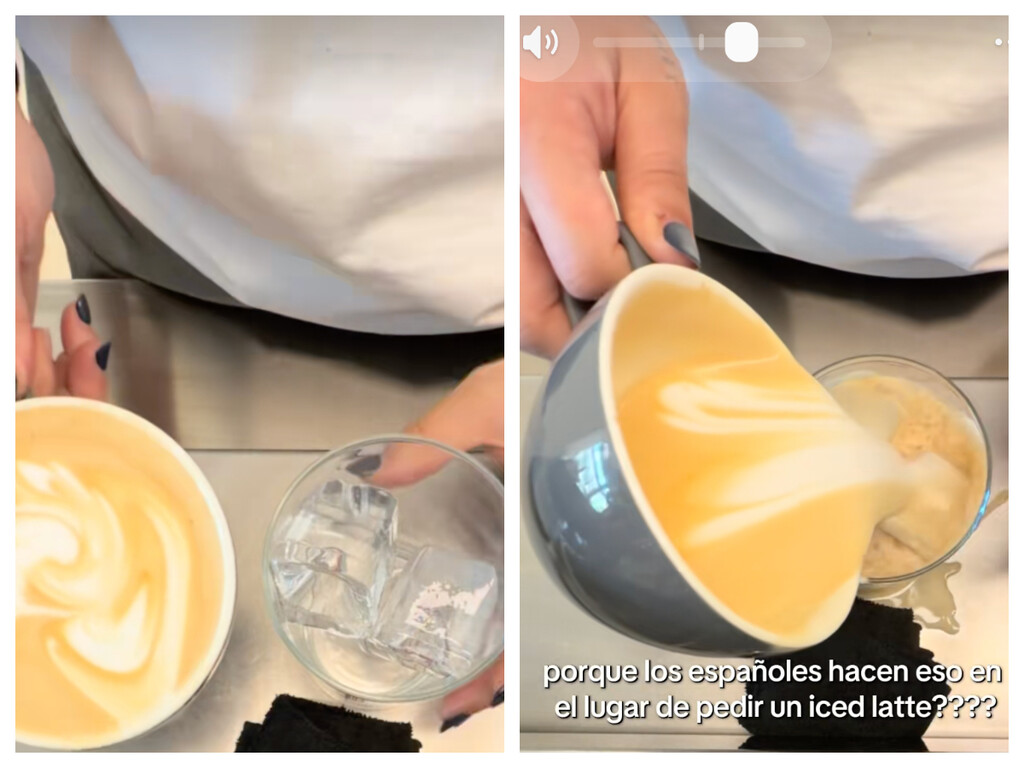 Una brasileña critica el café con hielo español y la respuesta se sale: “Le pido al bar de mi pueblo un iced latte y de la hostia me empadrona en Alicante”