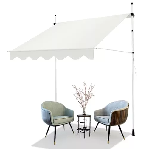 AXT SHADE Toldo Manual Retráctil Enrollable para Balcón 300cm 