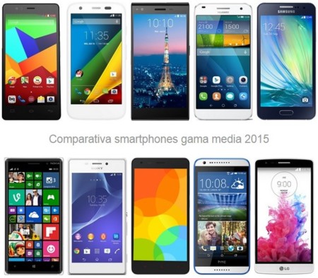 Me quiero comprar un smartphone de gama media, ¿qué opciones tengo y cuánto tendré que pagar?