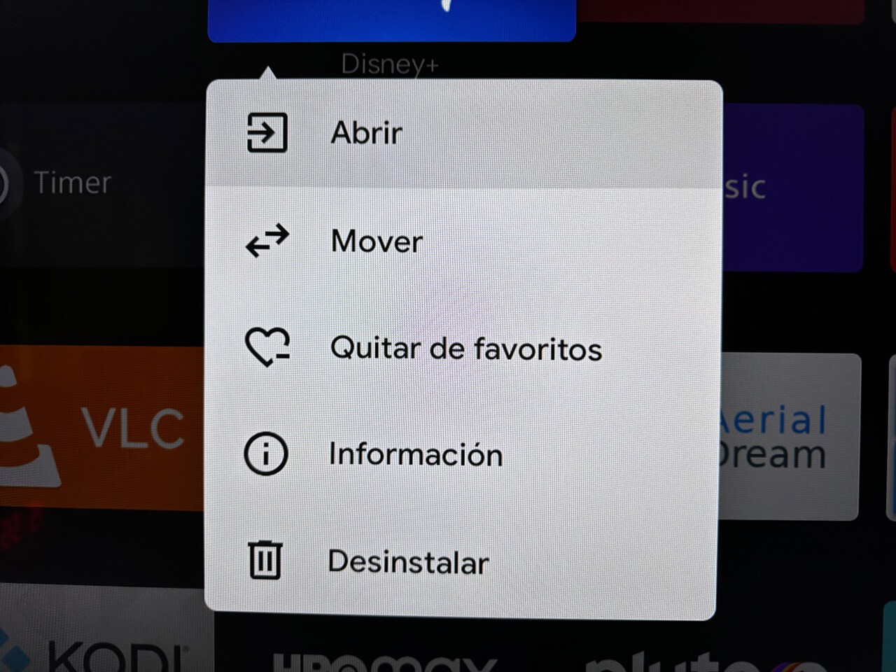 La pantalla de inicio de tu Smart TV con Android TV o Google TV ya no ...