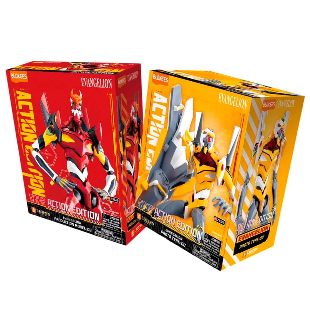 Blokees Action Edition Proto Type-00 y 02