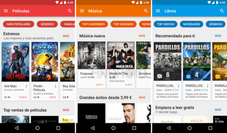 Nuevo Google Play