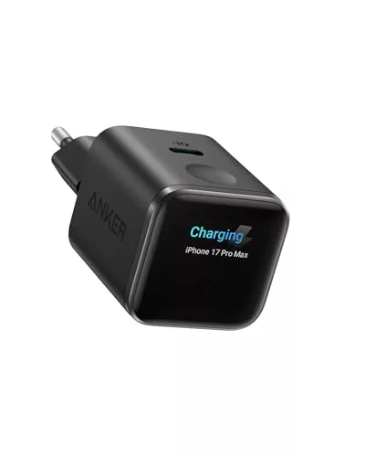 Anker Nano Cargador iPhone Carga Rapida USB C 45W Inteligente
