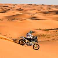 Pablo Quintanilla gana en el regreso de las motos al Dakar y se mete de lleno en la pelea por ser campeón