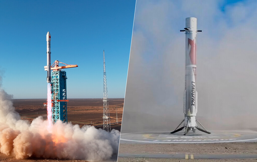 La nueva amenaza para SpaceX viene de China: LandSpace acaba de recuperar la primera etapa de acero inoxidable del Zhuque-3