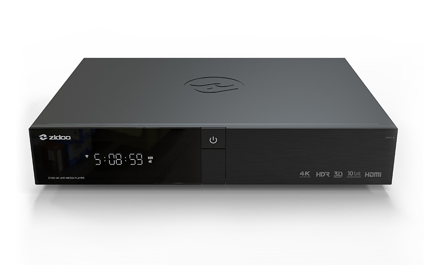 Zidoo presenta su nuevo reproductor multimedia 4K para 2019, el Z1000 