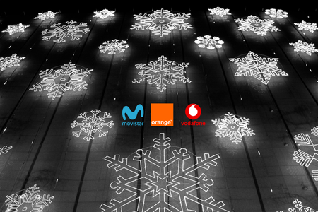 Movistar, Vodafone y Orange se la juegan en una campaña de navidad con grandes expectativas