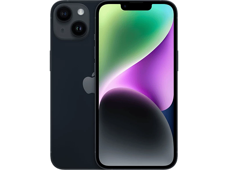 REACONDICIONADO Excelente Apple iPhone 14, Medianoche, 128 GB, 5G