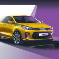 Nuevo KIA Rio, tres bocetos para conocer su nueva generación previo al Auto Show de París