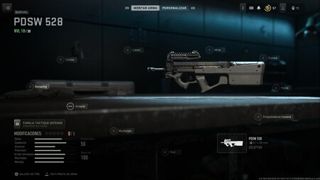 Warzone 2 Pdsw 528 Accesorios