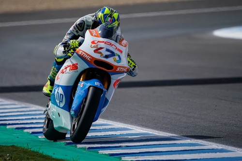 Un impecable Lorenzo Baldassarri arrasa en Jerez y aprieta la clasificación general de Moto2