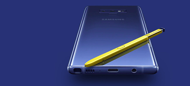 Samsung Note 9 Back