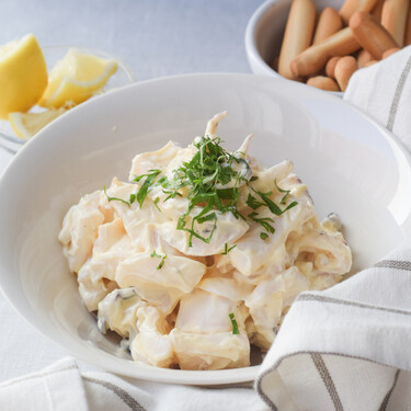 Sepia con mayonesa: receta de una tapa típica del recetario mediterráneo