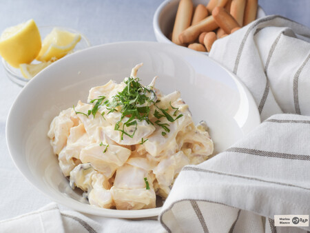 Sepia con mayonesa: receta de una tapa típica del recetario mediterráneo