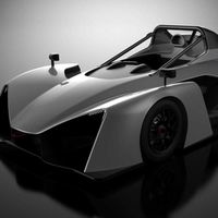 Se llama Revolution y es un biplaza de carreras para circuito, de 675 kilos y con motor 3.7 litros V6 de Ford