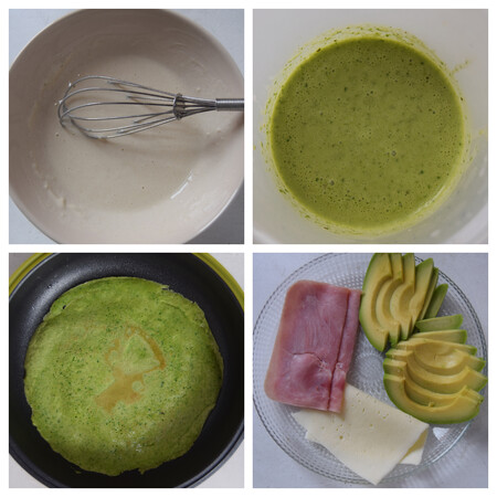 Crepes de espinacas paso a paso
