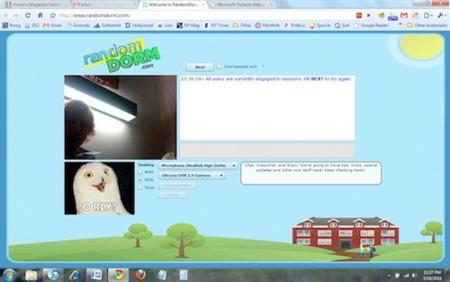 RandomDorm, clon de Chatroulette orientado a universitarios, se abre la veda