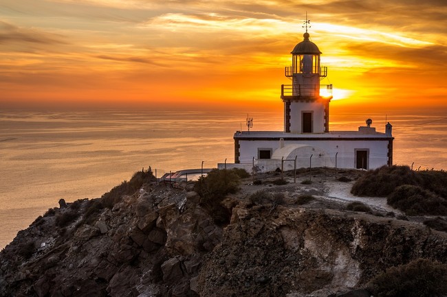 Santorini Akrotiri Lighthouse 1938723 1280