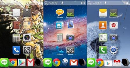 Temas en ADW Launcher