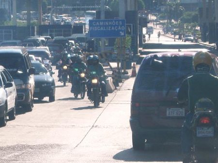 Circulando por el puente