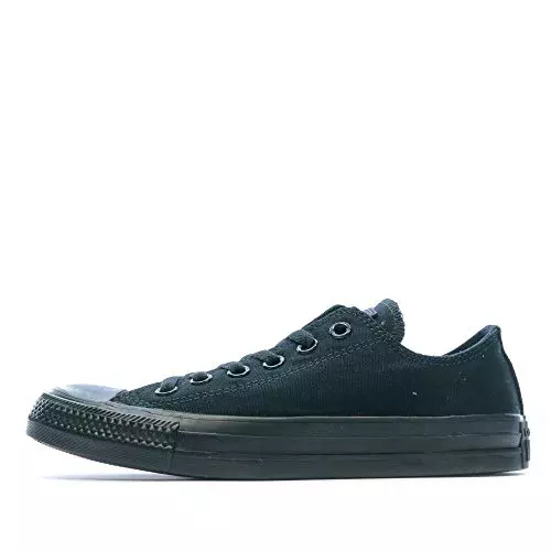 Converse Chuck Taylor All Star Low Black Canvas Trainers-UK 9.5