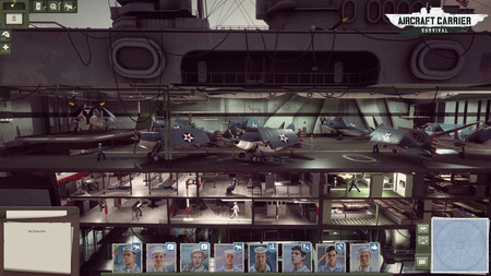 Aircraft Carrier Survival une dos de mis cosas favoritas: la ficción de batallas navales y los juegos de gestión