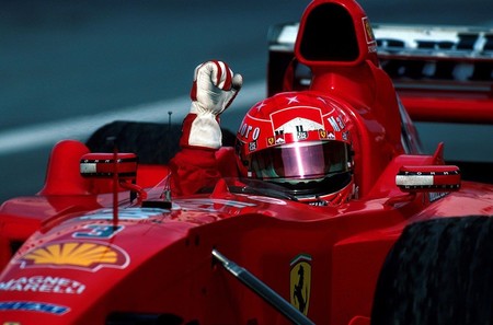 Schumacher Hakkinen Suzuka F1 2000