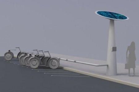 Mobec Point, primer proyecto de una estación para recargar motos eléctricas