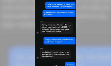 Tesla Model 3 Parabrisas Roto