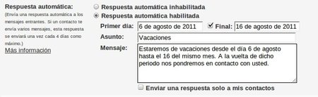 Si nos vamos de vacaciones, mejor avisar