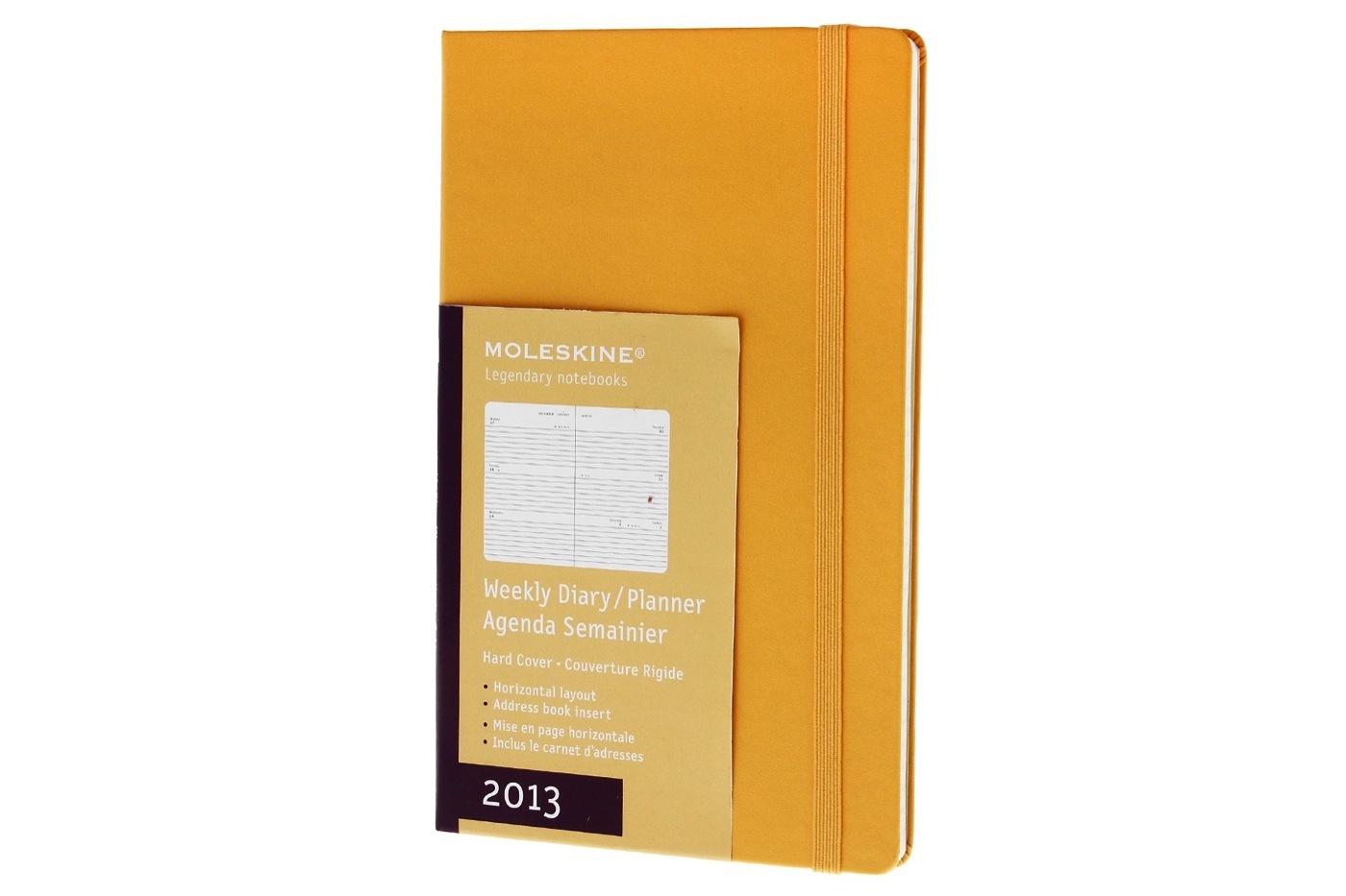 Agendas 2013 Moleskine en colores