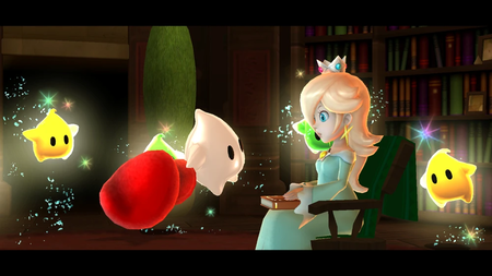 Rosalina y destellos