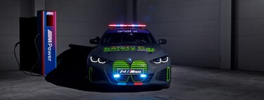 ¡Espectacular! El BMW i4 M50 eléctrico es el Safety Car que se estrenará en MotoE este fin de semana 