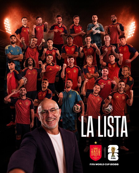 La Roja Va Al Mundial Sin Color Blanco Luis De La Fuente Borro Al Real Madrid Del Mundial En Su Lista De Convocados