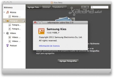 Samsung libera la beta de Samsung Kies 2.0 para Mac