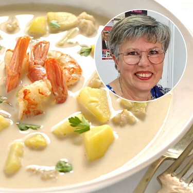 Toñi Sánchez, abuela cocinera:  “El gazpachuelo no se hacía solo con patata y pan, se enriquecía con arroz y unos cuantos guisantes” 