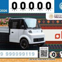 La Lotería Nacional presenta el billete de Olinia, el primer auto eléctrico mexicano, y promete un gran sorteo con millones en premios