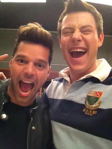 Ricky Martin ya enseña en 'Glee'