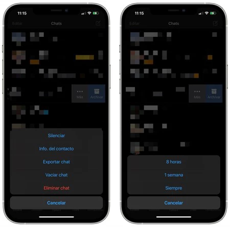 ミュート 1 連絡先