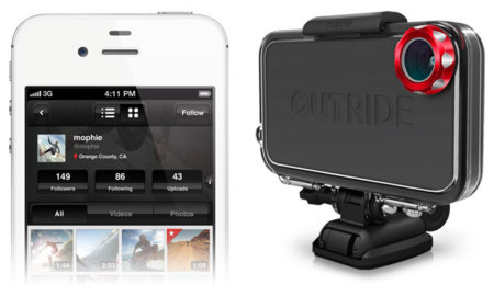 Mophie Outride, convierte tu iPhone en una GoPro