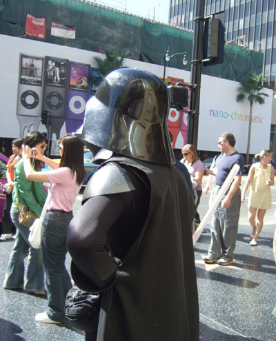 Darth Vader en el Paseo