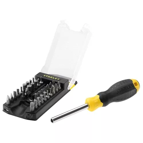 STANLEY STHT0-70885 Destornillador Multipuntas, Incluye 34 Puntas y Organizador de Puntas