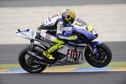 Valentino Rossi en Grand Prix de France 2008